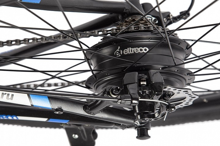 Мотор-колесо Eltreco 48V 1000W LCD 26" АКБ 48V 10А/ч в Барнауле