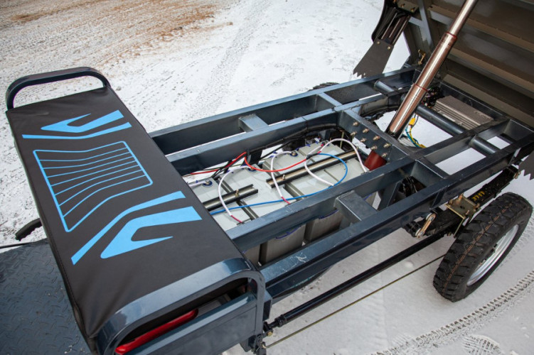 Грузовая электрическая тележка Rutrike Титан 2000 Гидравлика в Барнауле