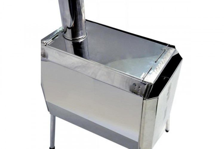 Печь пошехонка Турист 25 л с 3D экранами сталь 0,6мм в Барнауле