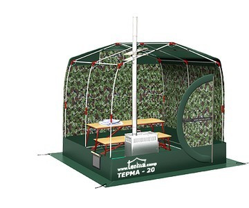 Мобильная баня ТЕРМА-20 в Барнауле