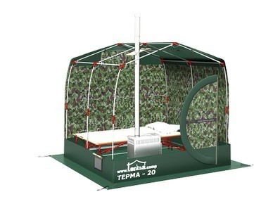 Мобильная баня ТЕРМА-20 в Барнауле