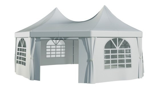 Шатер-тент Green Glade 2,5 х 2,5 х 2,5 х 2,5 х 3,4 м (1052) в Барнауле