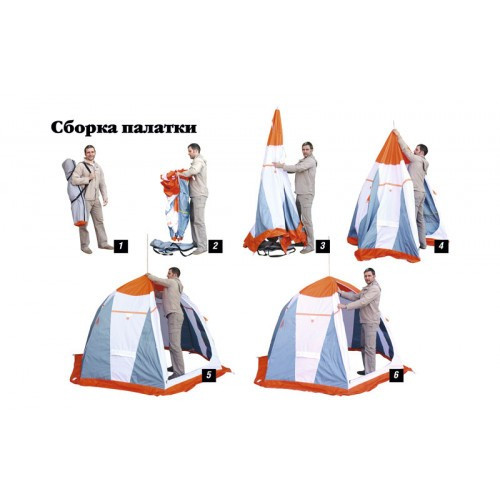 Палатка для рыбалки Нельма-3 Люкс в Барнауле