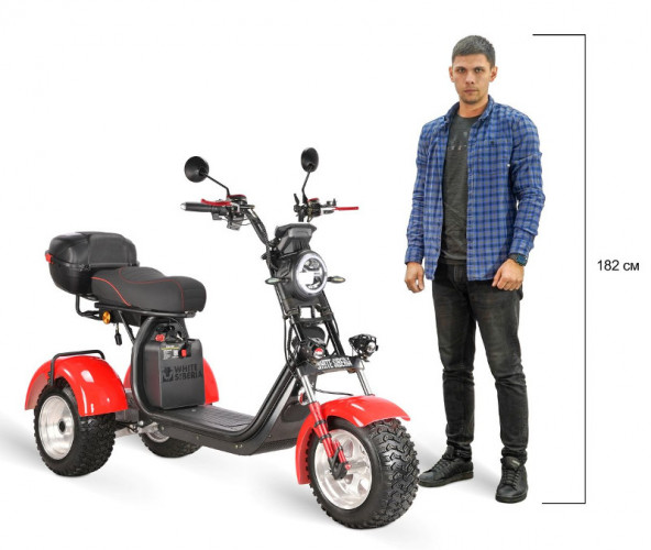 Электроскутер White Siberia IKRA 5000W в Барнауле