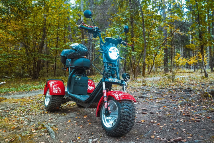 Электроскутер White Siberia IKRA 5000W в Барнауле
