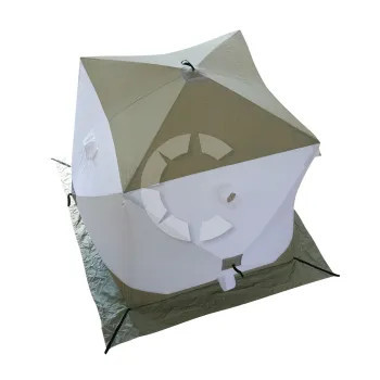 Палатка зимняя куб СЛЕДОПЫТ Premium 1.8x1.8 в Барнауле