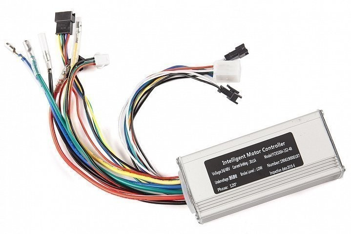 Мотор-колесо Eltreco 48V 350W LCD 26" передний АКБ HL 48V 10А/ч в Барнауле