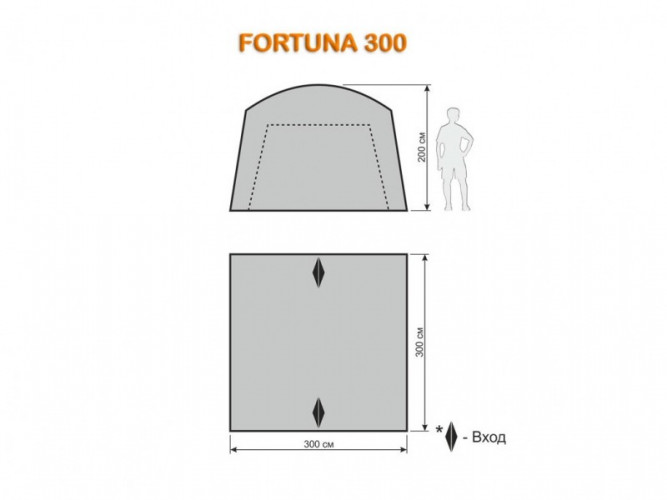 Шатер-тент World of Maverick FORTUNA 300 в Барнауле