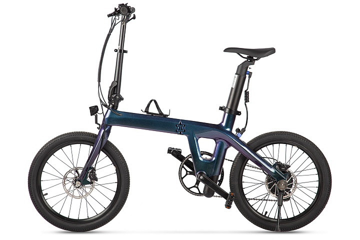 Электровелосипед складной Carbon 20" Sporto в Барнауле