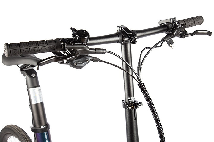 Электровелосипед складной Carbon 20" Sporto в Барнауле