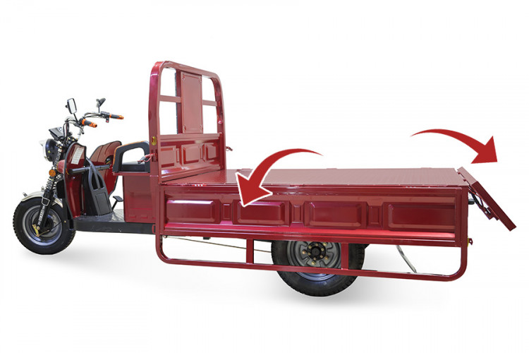 Грузовой электрический трицикл Rutrike D4 1800 60V1500W в Барнауле