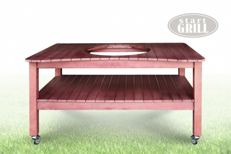 Стол для керамического гриля Start Grill на колесах в Барнауле