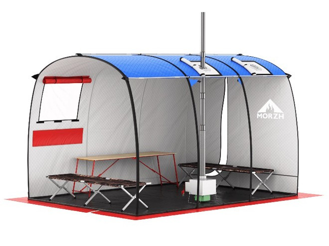 Мобильная баня-палатка МОРЖ Max в Барнауле