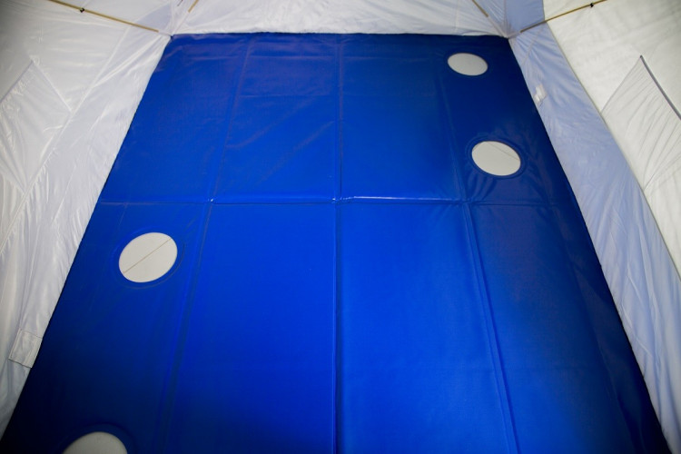 Пол ПВХ в палатку Pulsar 4T long с отверстиями в Барнауле