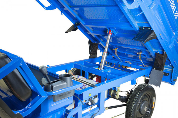 Грузовой электрический трицикл Rutrike D5 1700 гидравлика в Барнауле