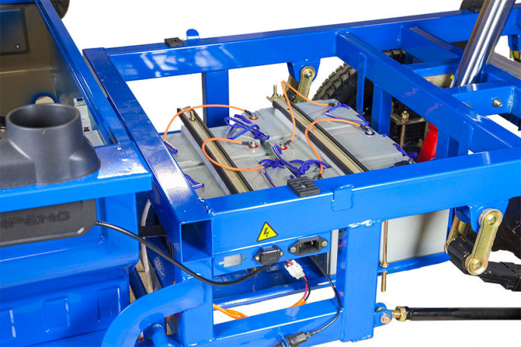 Грузовой электрический трицикл Rutrike D5 1700 гидравлика в Барнауле