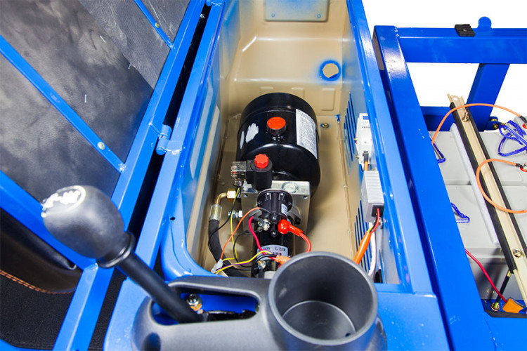 Грузовой электрический трицикл Rutrike D5 1700 гидравлика в Барнауле